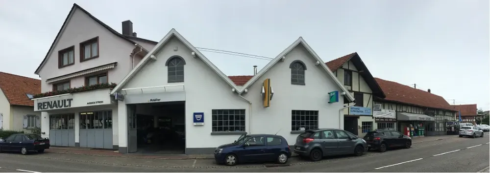 Station service près de Offendorf